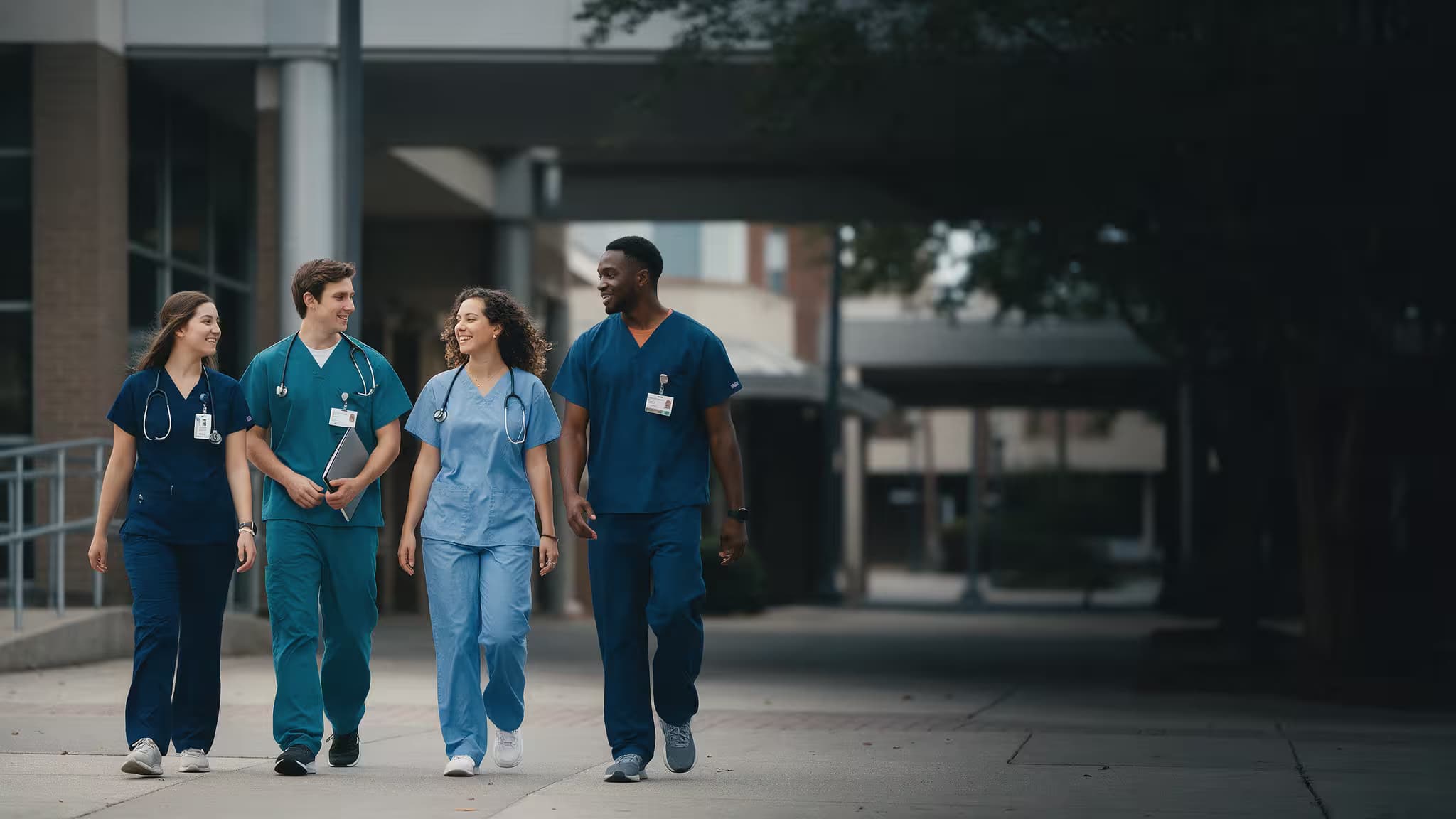 Healthcare student